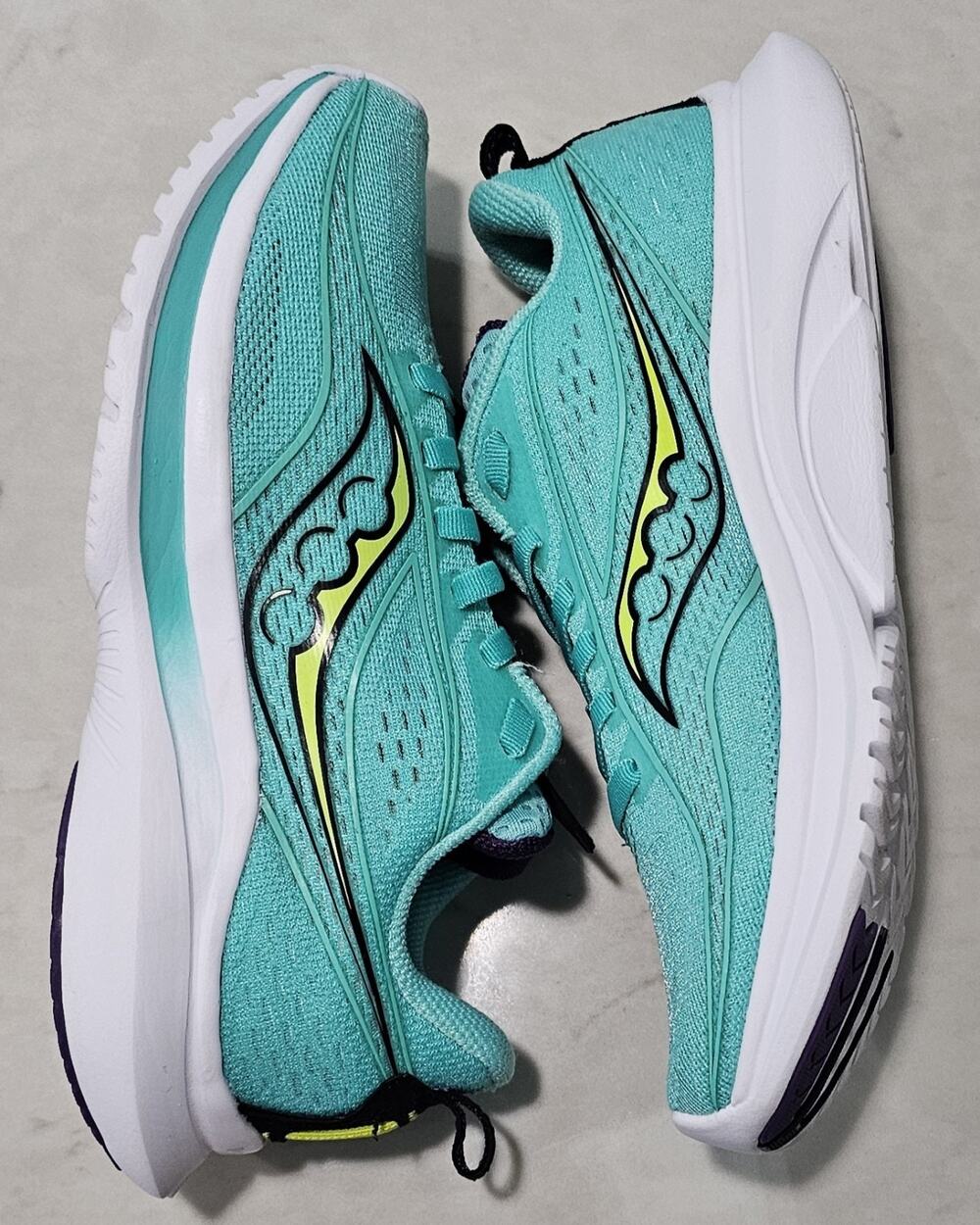 Saucony Kinvara 13 Cool Mint Acid S10723-26 Women's Running Shoes Size 6.5